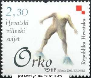 croatian fairy world the sequel the series postage stamps under the name croatian fairy world